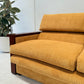 Large Modular Corduroy Sofa
