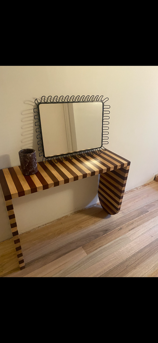 Vintage 'Mandal' Mirror Designed by Francis Cayouette