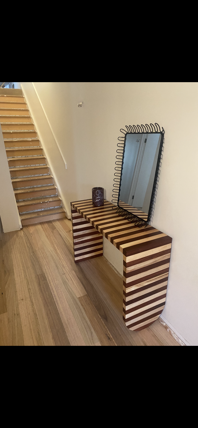 Vintage 'Mandal' Mirror Designed by Francis Cayouette