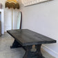 Vintage Blackened Oregon Coffee Table - Spanish Revival