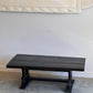 Vintage Blackened Oregon Coffee Table - Spanish Revival