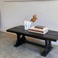 Vintage Blackened Oregon Coffee Table - Spanish Revival