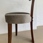 Set of Four Three Legged Art Deco Chairs