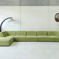 Green Modular Corduroy Sofa