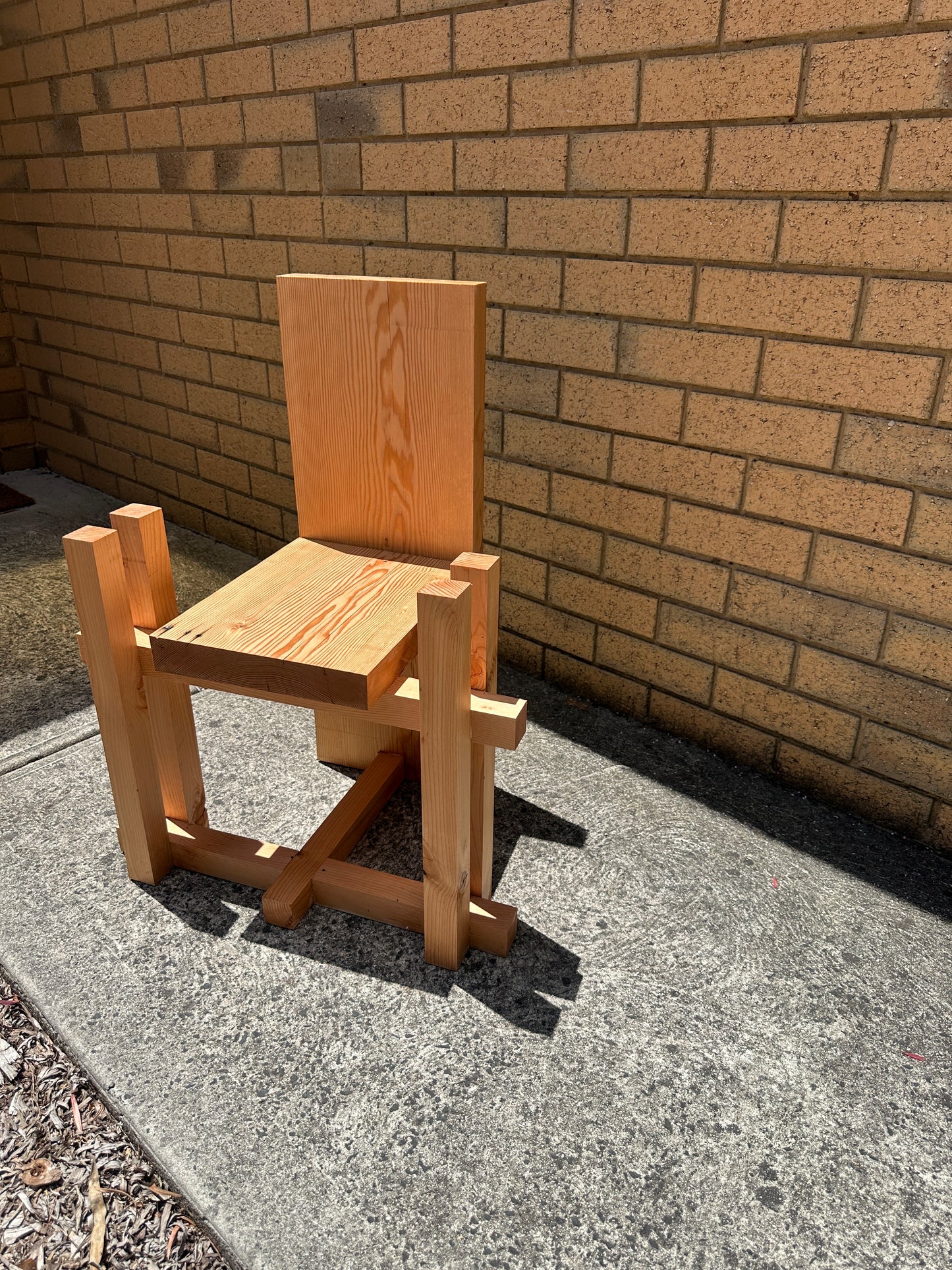 Hand Made Timber Chair #3