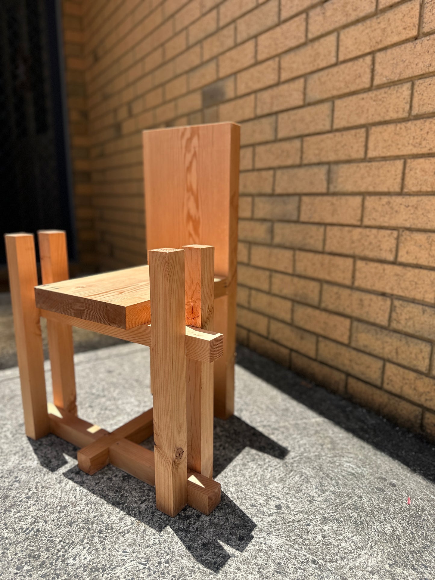 Hand Made Timber Chair #3