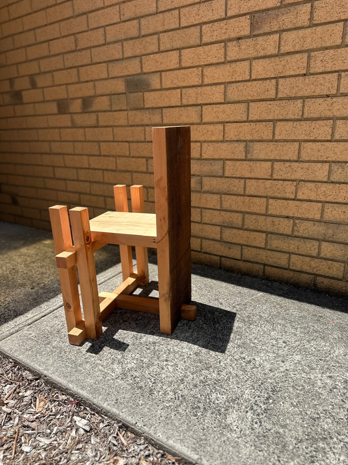 Hand Made Timber Chair #3