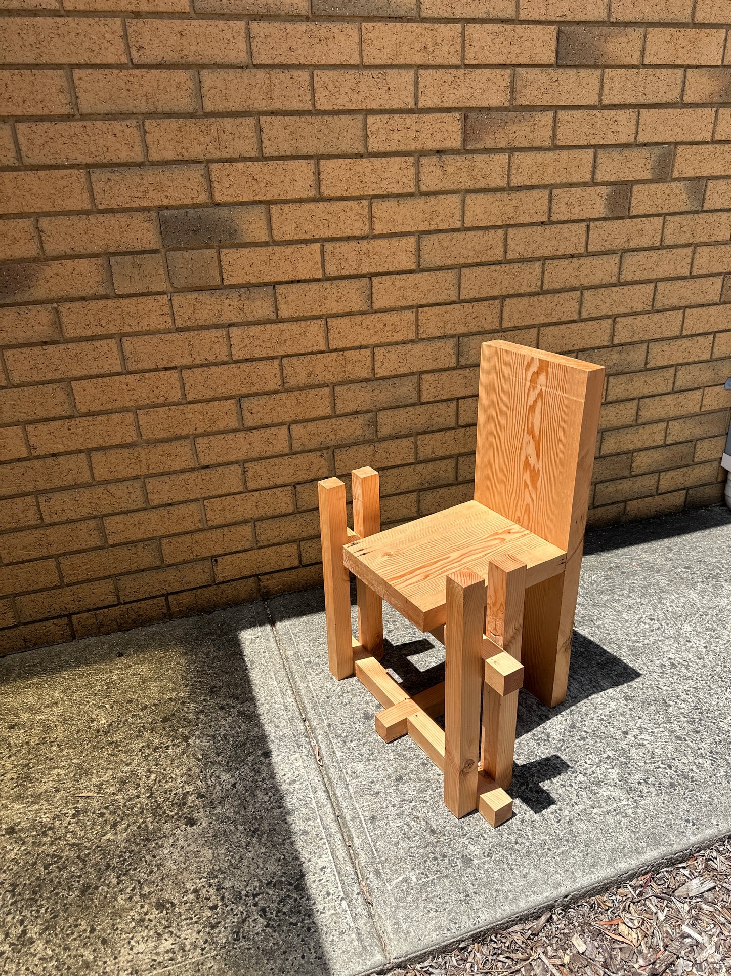 Hand Made Timber Chair #3