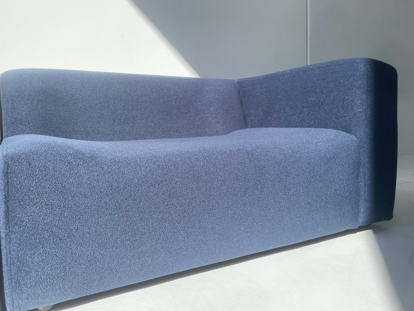 Bespoke Blue Sofa & Ottoman