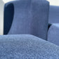 Bespoke Blue Sofa & Ottoman