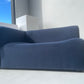 Bespoke Blue Sofa & Ottoman