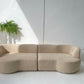 - Custom Sofa in Cream Bouclé