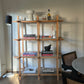 Timber and Glass Custom Made Shelf