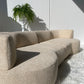 - Custom Sofa in Cream Bouclé