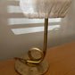 1930s Swedish Brass Loop Lamp