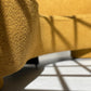 - Curved Mustard Bouclé Sofa
