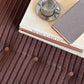Vintage Chocolate Brown Velvet Daybed / Sofa