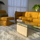 Five Piece Mustard Modular Sofa Set