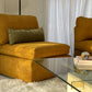 Five Piece Mustard Modular Sofa Set
