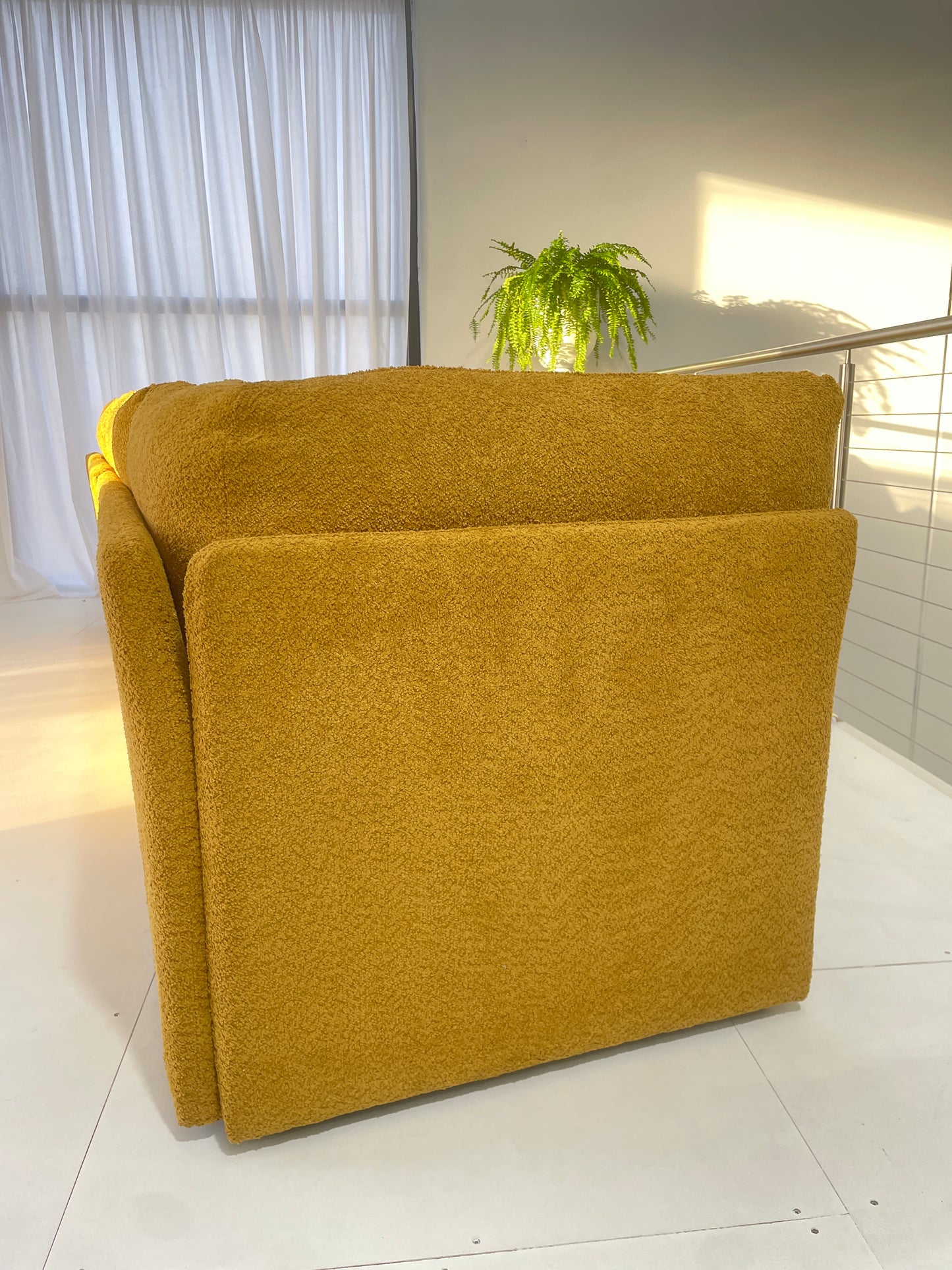 Five Piece Mustard Modular Sofa Set