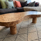Condo Objects Burl Coffee Table