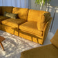 Five Piece Mustard Modular Sofa Set