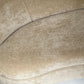 ON HOLD - Custom Curved Buttercream Sofa, Refurbished