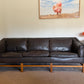 Grant Mobelfabrik Leather Sofa