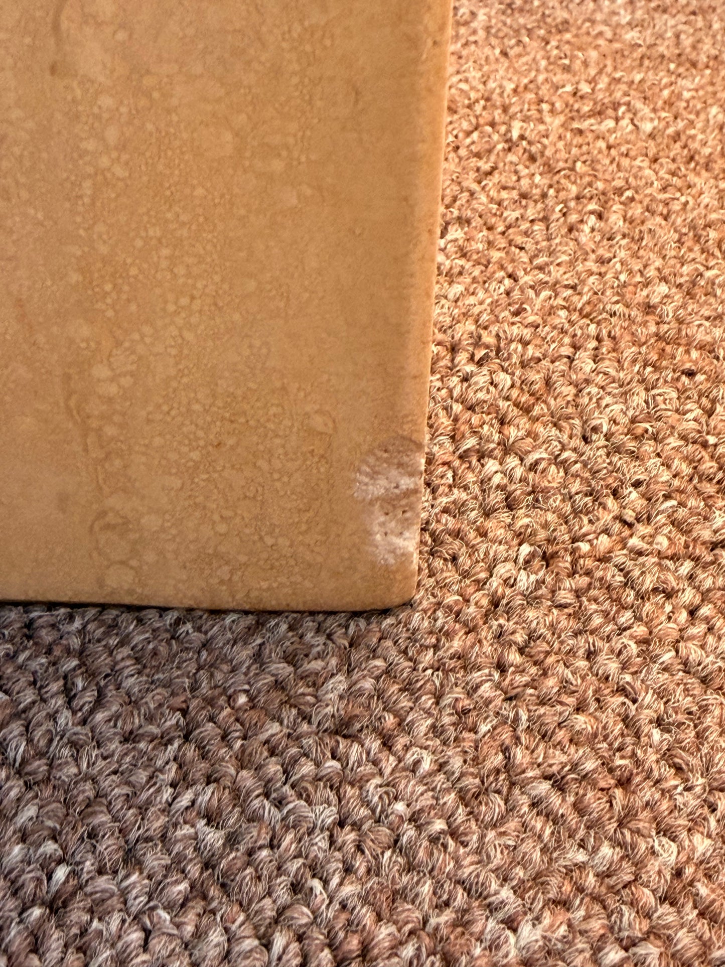 Vintage Italian Travertine Table #1