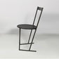1980's Vintage Italian Musme by Emilio Nanni for Fly Line chairs