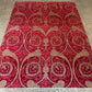 Persian Wool & Silk Rug in Crimson Red