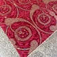 Persian Wool & Silk Rug in Crimson Red