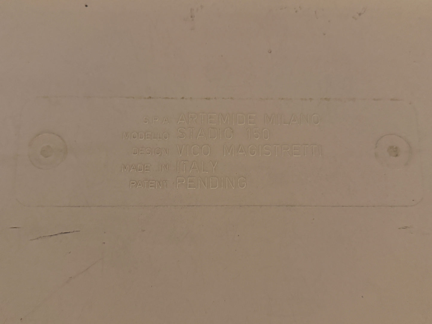 Artemide Milano Dining Table - Vico Magistretti 1970s