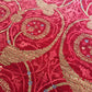 Persian Wool & Silk Rug in Crimson Red