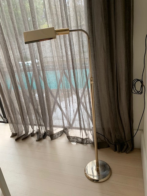 Vintage Oslo Brass Standard Lamp