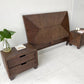 Pencil Reed Wicker Bedside Tables