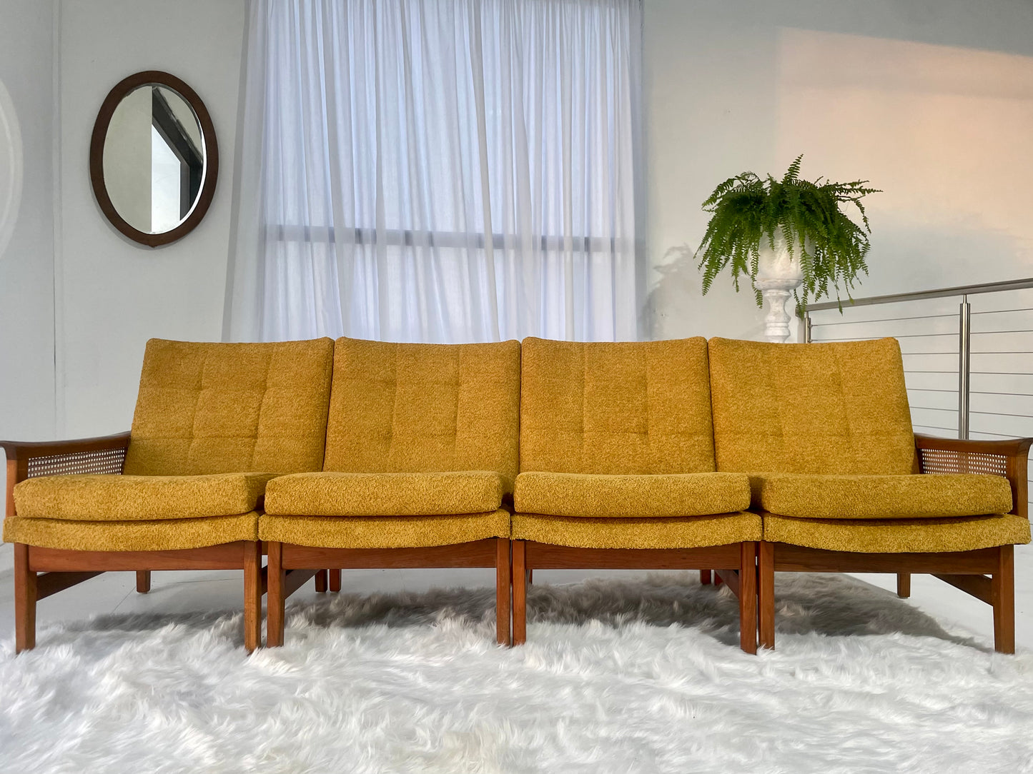 Restored Vintage FLER Flerline Sofa Set
