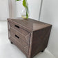 Pencil Reed Wicker Bedside Tables