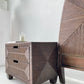 Pencil Reed Wicker Bedside Tables