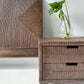 Pencil Reed Wicker Bedside Tables