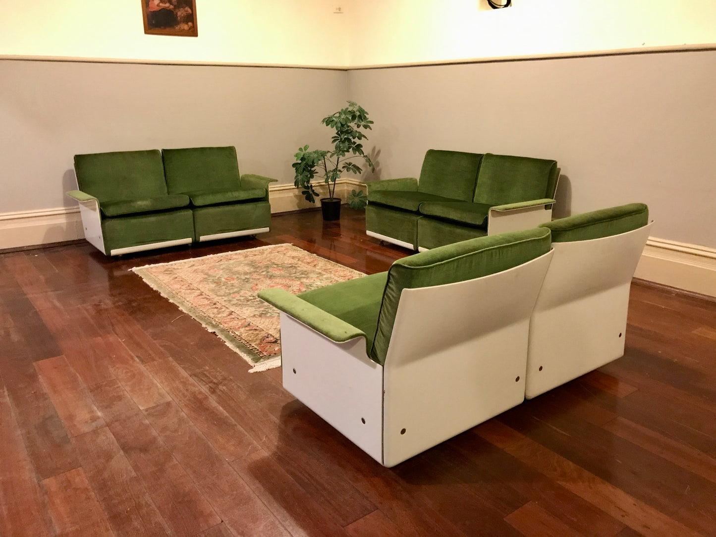 Original 1960s Vitsoe 620 Six Piece Modular Lounge by Dieter Rams