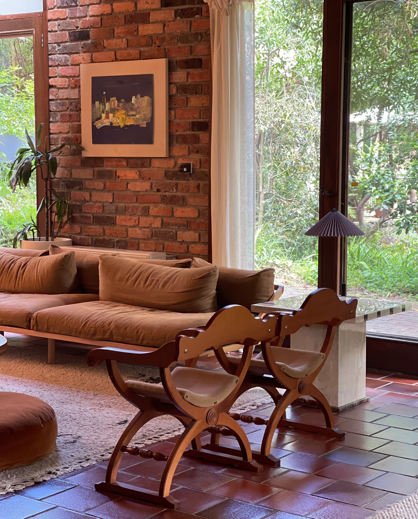 Italian Savonarola Chair - Two Available