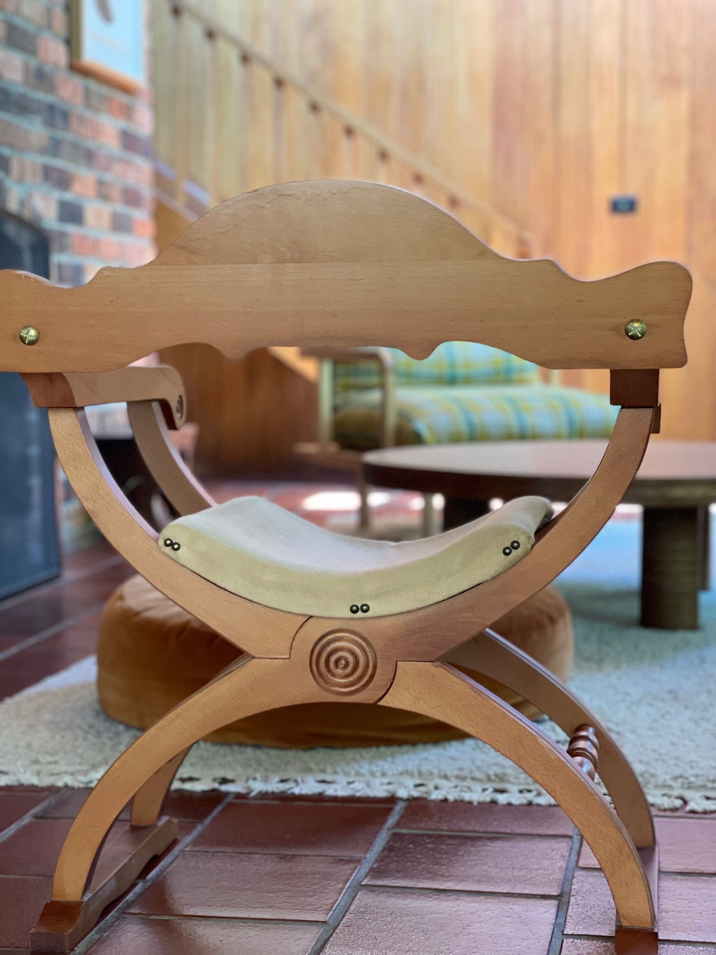 Italian Savonarola Chair - Two Available