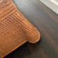 Vintage Draped Wicker Coffee Table / Chest