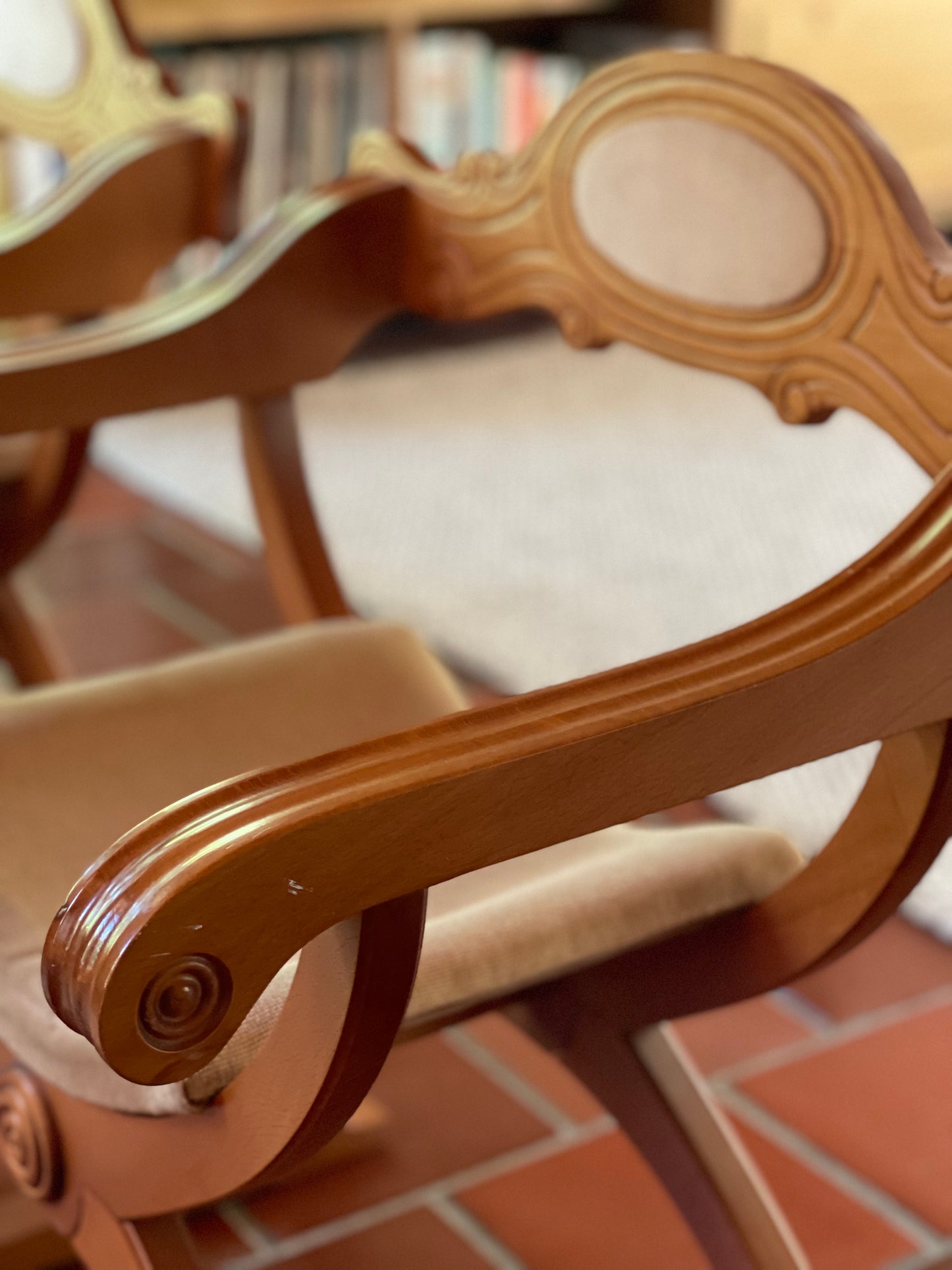 Italian Savonarola Chair - Two Available