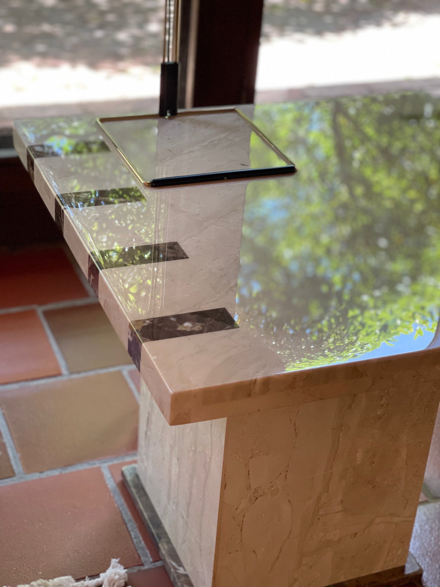 Marble Side Table