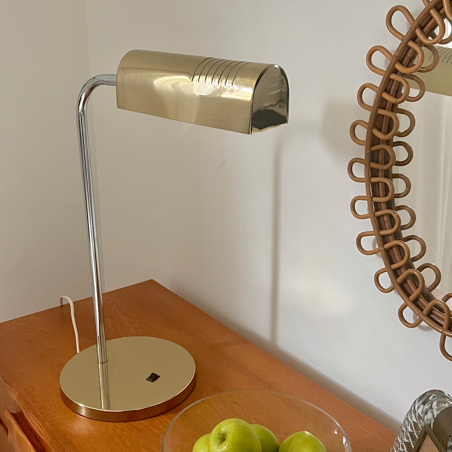 Large Vintage Italian Lamp - Two Available