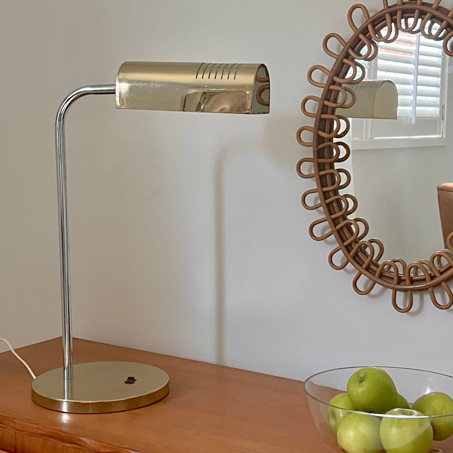 Large Vintage Italian Lamp - Two Available