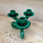 French Ceramic Candlestick