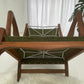Restored Vintage Green Three-Seater Sofa & Armchairs